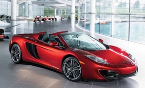 12 McLaren MP4 12C